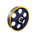 Hot Sale Elevator Main Deflector Nylon Pulley Sheave With Bearing